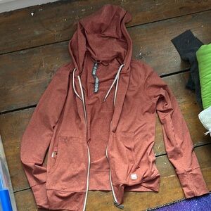 Vuori Brick Red  or Autumn Orange Hoodie